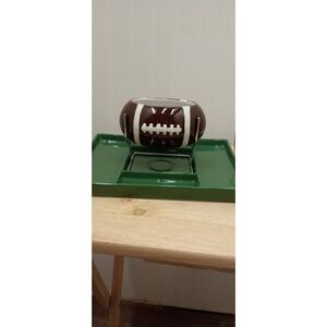Trudeau football fondue set, game day, food, fondue new unused